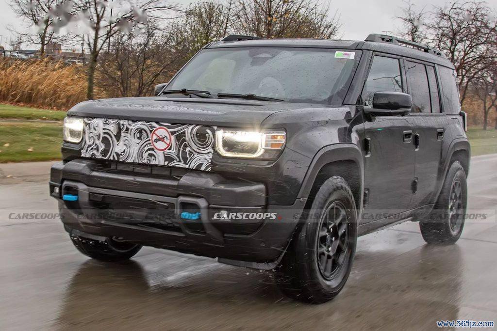 量产版纯电 Jeep Recon 路测图曝光:硬派纪念,电动重生