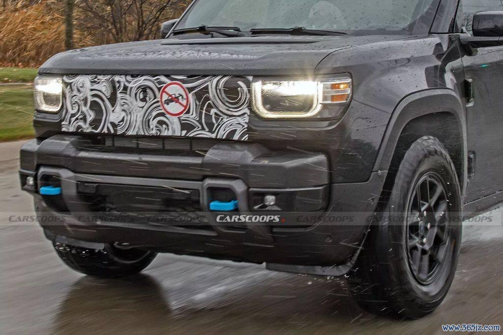 量产版纯电 Jeep Recon 路测图曝光:硬派纪念,电动重生